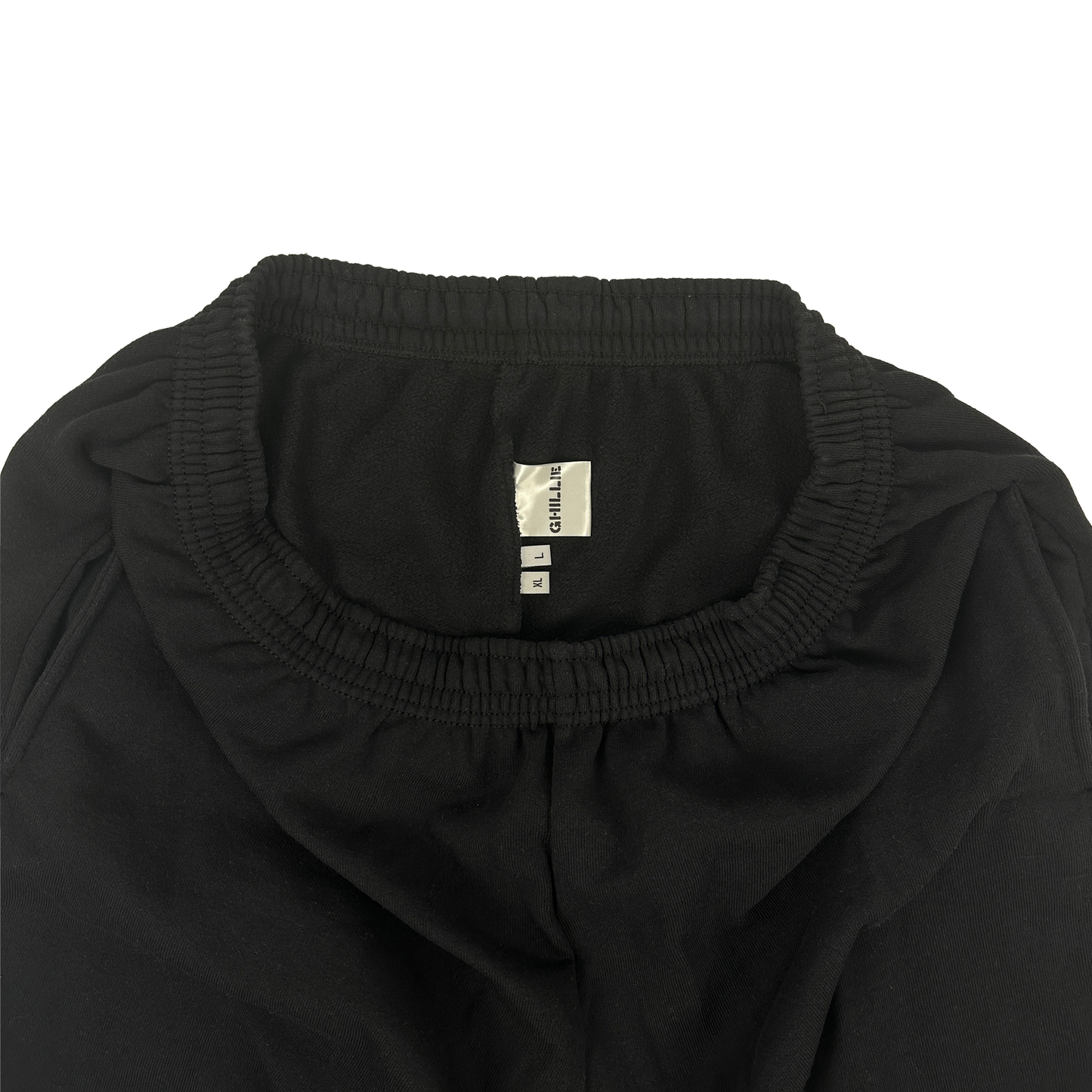 BLACK COTTON SHORTS