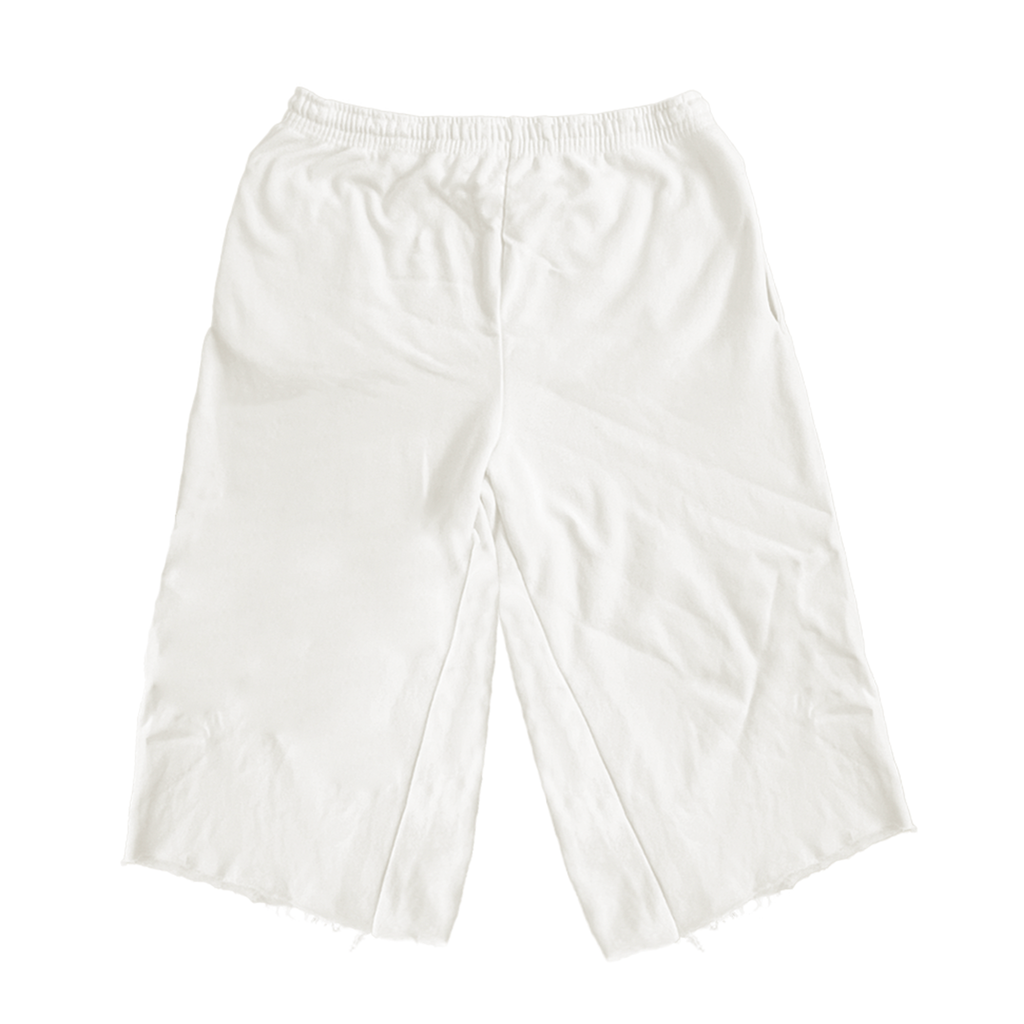 IVORY 3/4 SHORTS