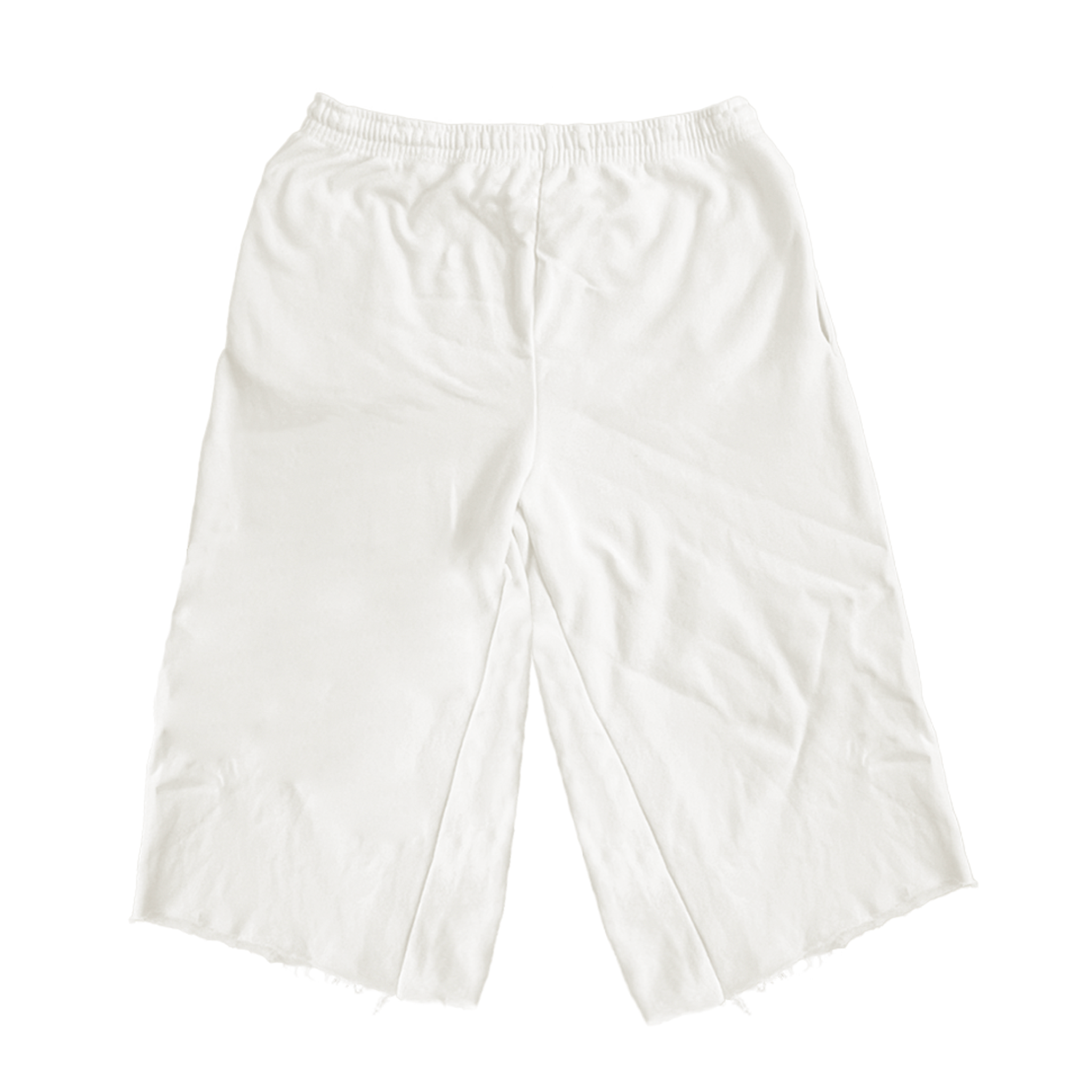 IVORY 3/4 SHORTS
