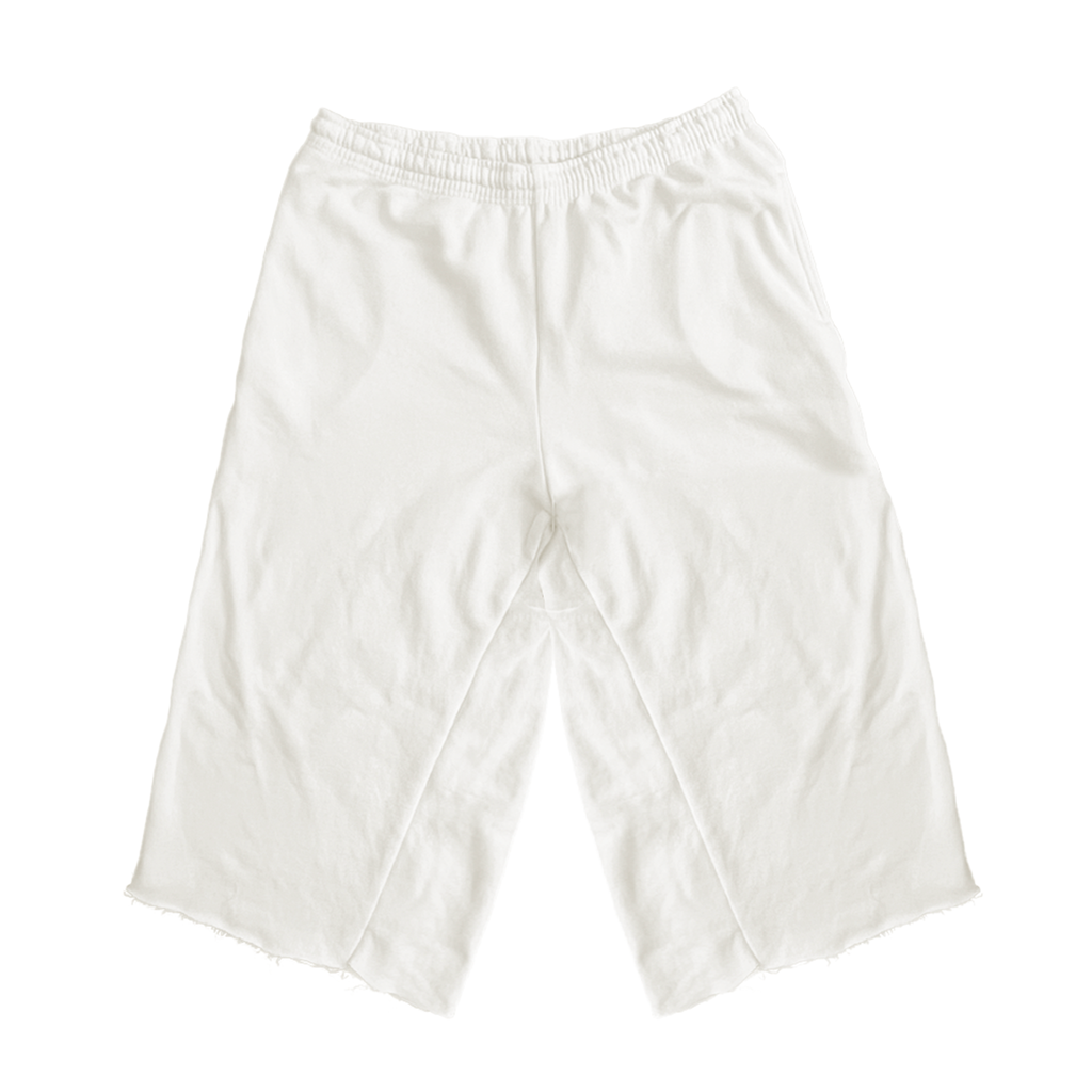 IVORY 3/4 SHORTS