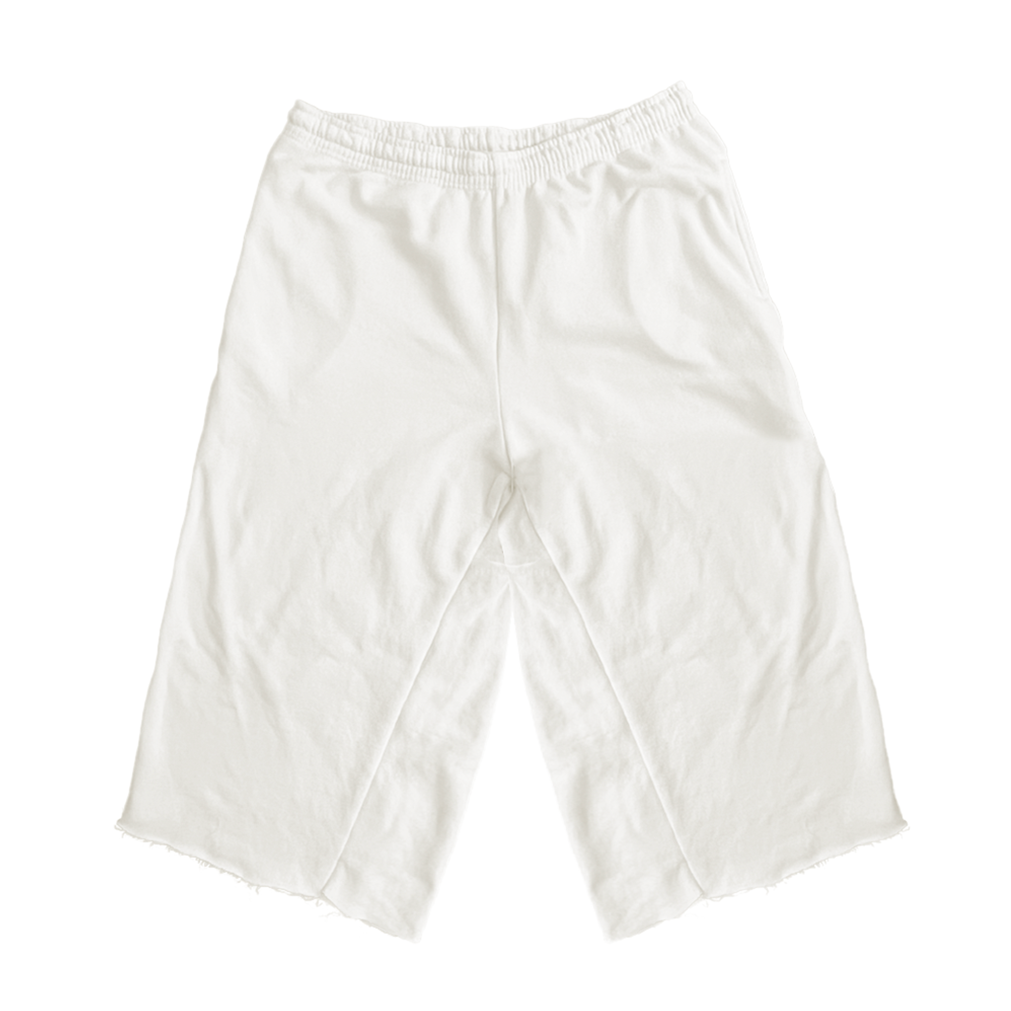 IVORY 3/4 SHORTS