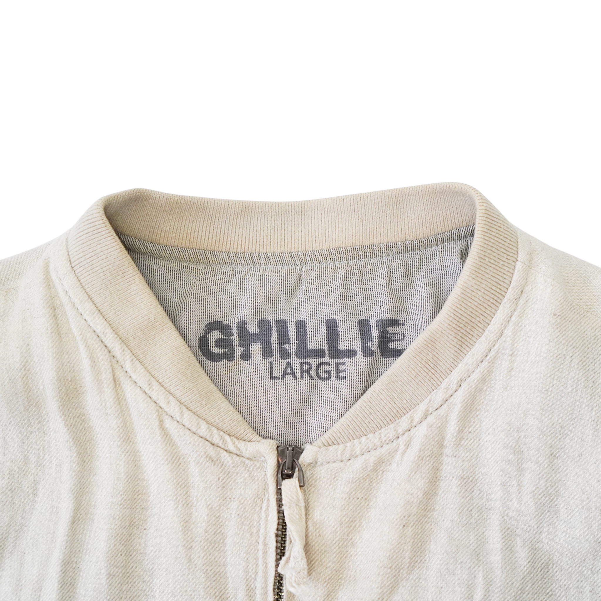 LINEN BOMBER JACKET