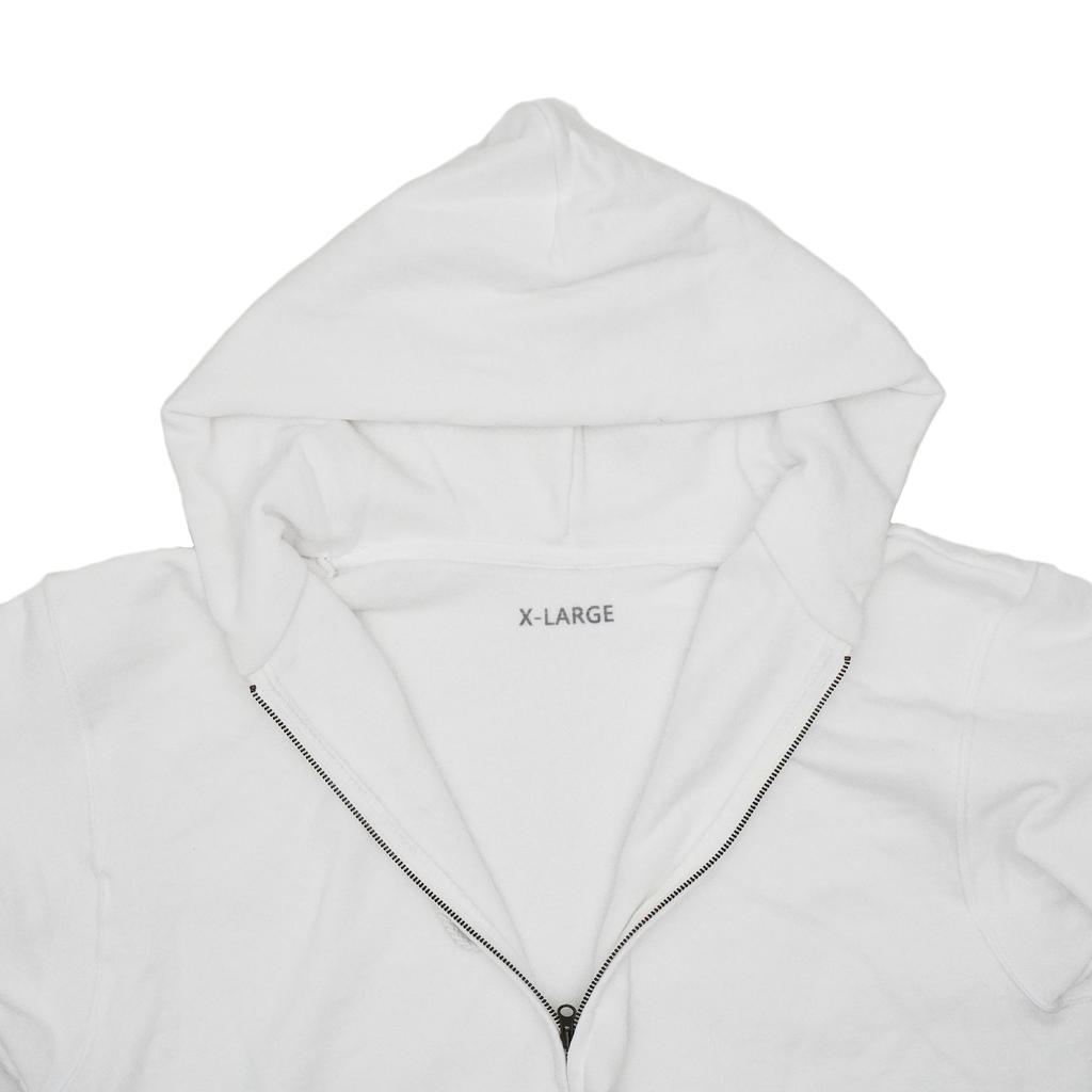 IVORY LOGO ZIP UP